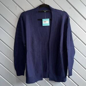 🥳 Faith & Zoe Stitch Fix navy soft open cardigan